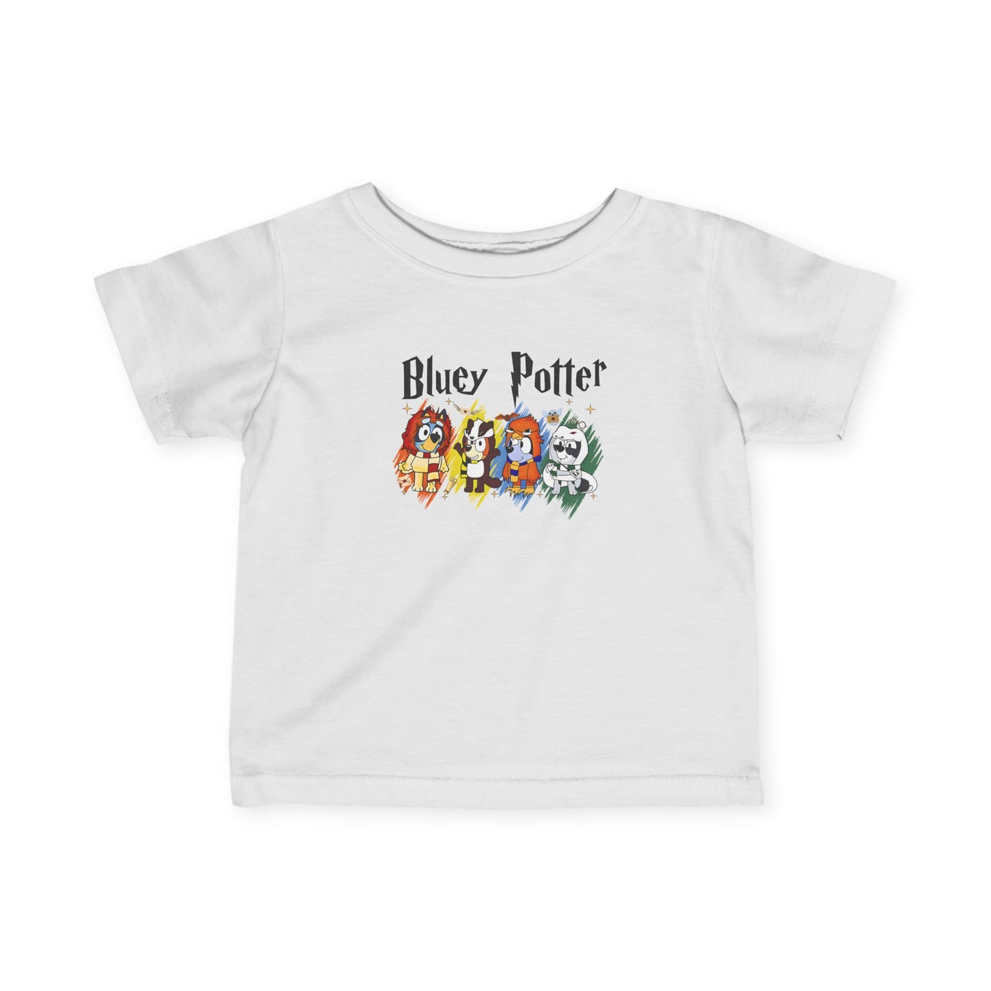 Bluey Potter T-shirt- Harry Potter and Bluey Cross-over Infant Tee