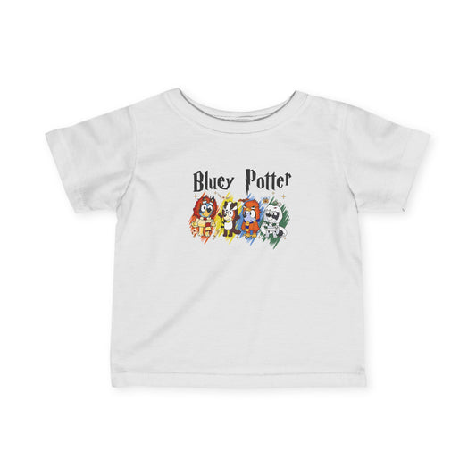 Bluey Potter T-shirt- Harry Potter and Bluey Cross-over Infant Tee