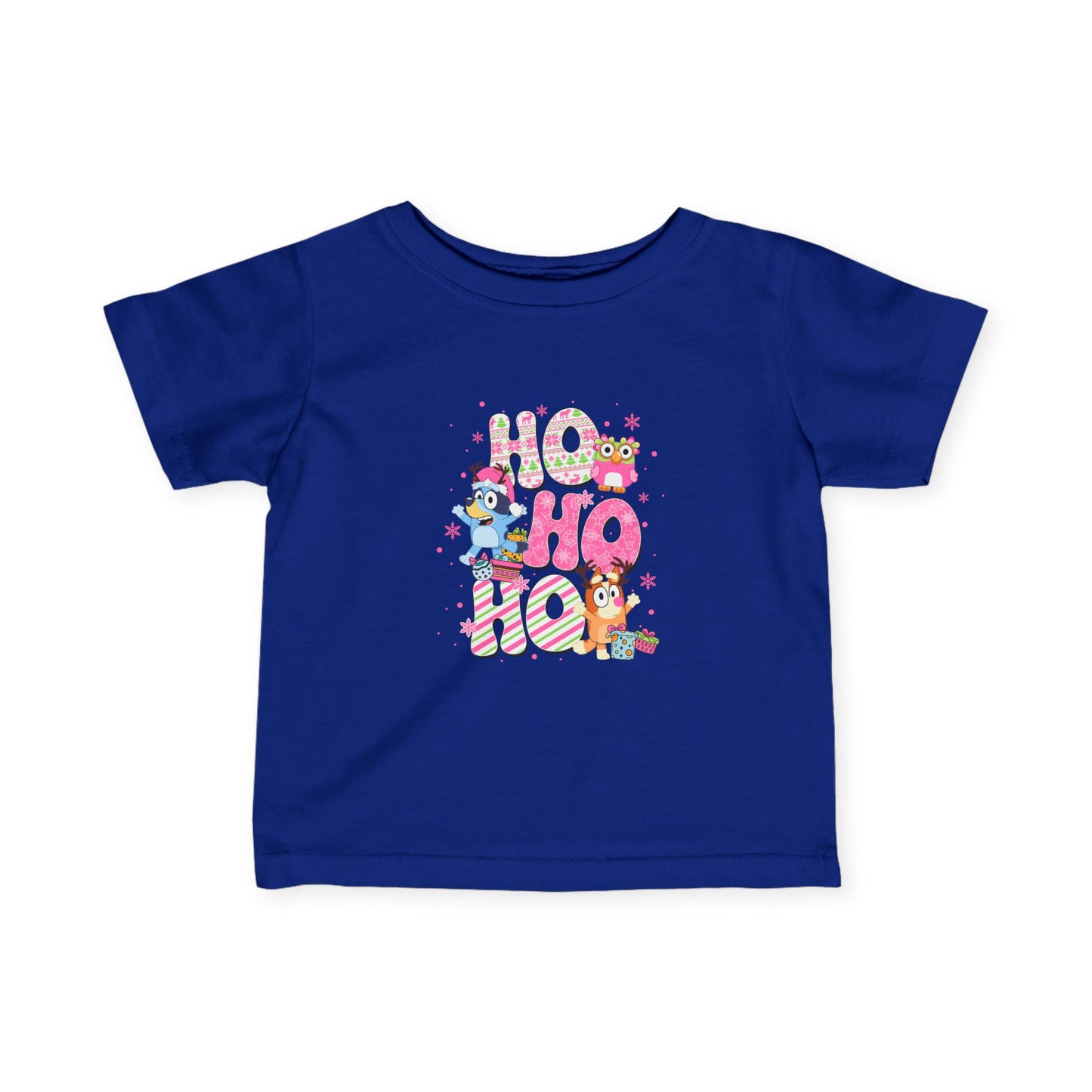 Bluey Christmas Shirt, Ho Ho Ho, Bluey and Bingo, Blue Dog Tee, Bluey Family Xmas, Family Matching Christmas Shirts, Bluey Sweatshirt