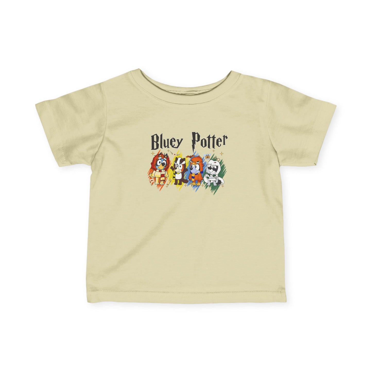 Bluey Potter T-shirt- Harry Potter and Bluey Cross-over Infant Tee