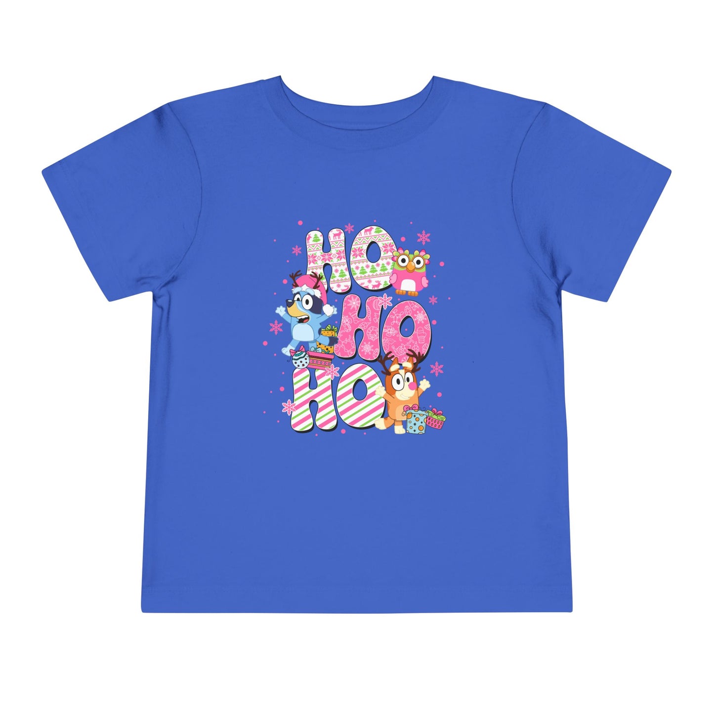 Bluey Christmas Shirt, Ho Ho Ho, Bluey and Bingo, Blue Dog Tee, Bluey Family Xmas, Family Matching Christmas Shirts, Bluey Sweatshirt