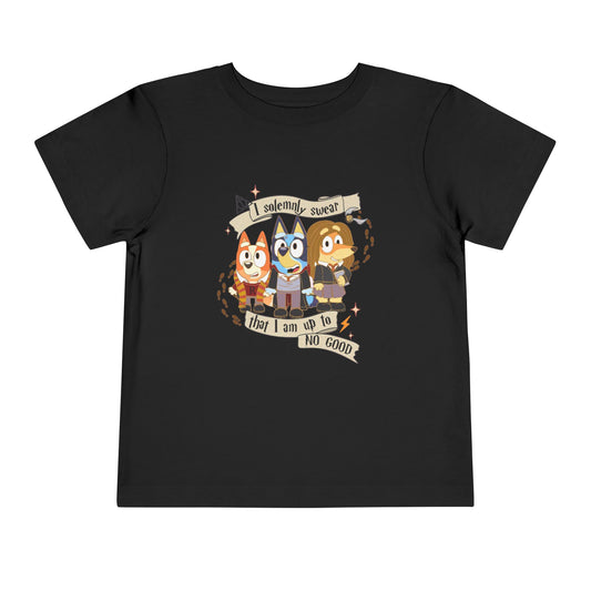 I Solemnly Swear I am up to no good, Harry Potter Tee, Bluey Tee, Bluey Mash-up Toddler Shirt