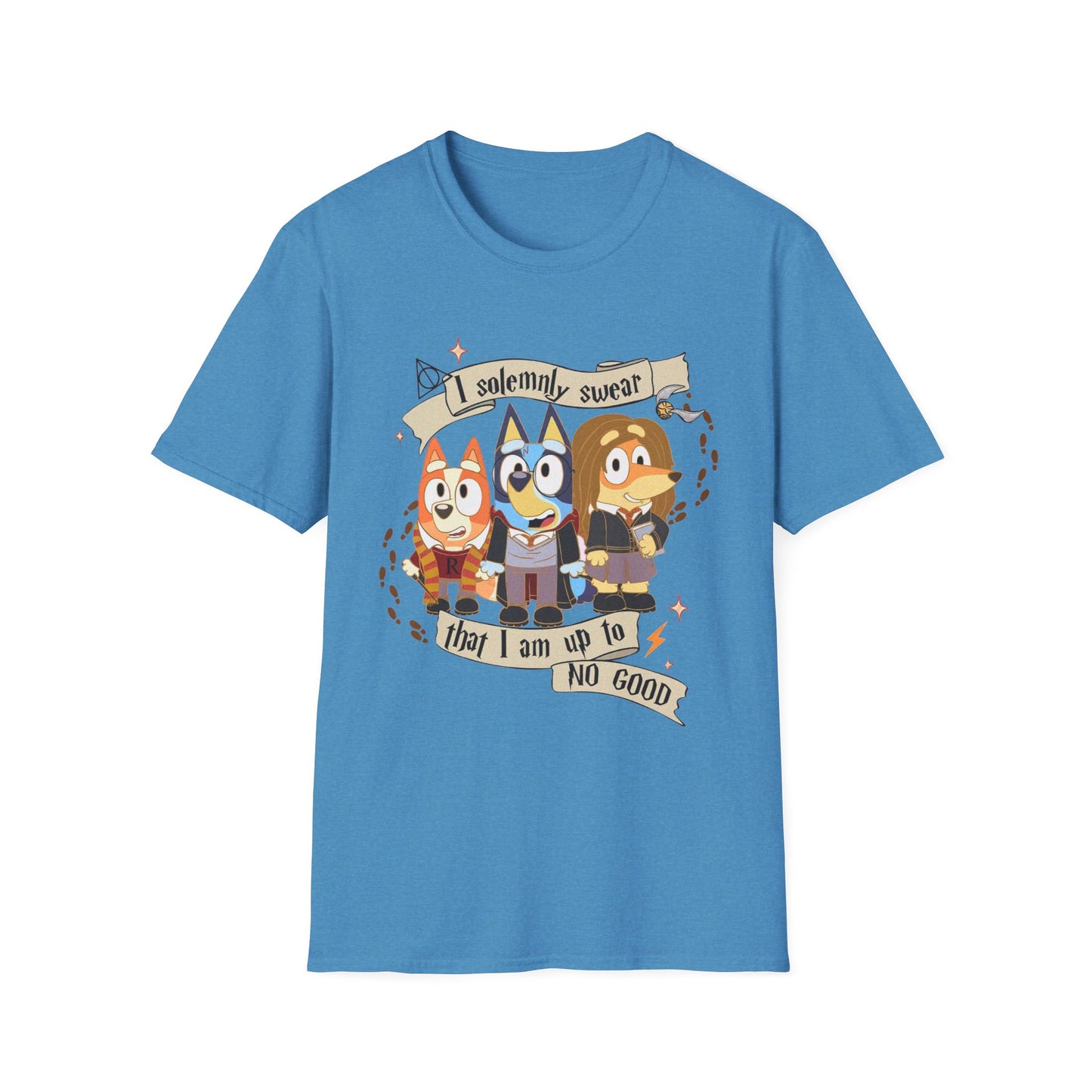 I Solemnly Swear I am up to no good, Harry Potter Tee, Bluey Tee, Bluey Mash-up Shirt