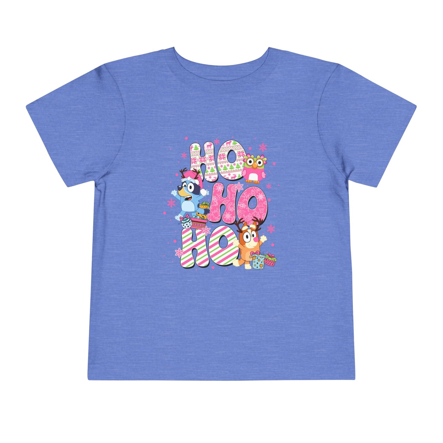 Bluey Christmas Shirt, Ho Ho Ho, Bluey and Bingo, Blue Dog Tee, Bluey Family Xmas, Family Matching Christmas Shirts, Bluey Sweatshirt